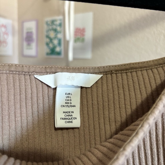 ୨୧ ･ﾟ✧ H&M Square Neckline Crop Top - Picture 5 of 5